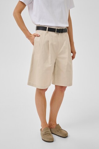 My Essential Wardrobe Loosefit Bukser 'MWGisva City' i beige