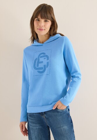 CECIL Sweatshirt in Blue: front