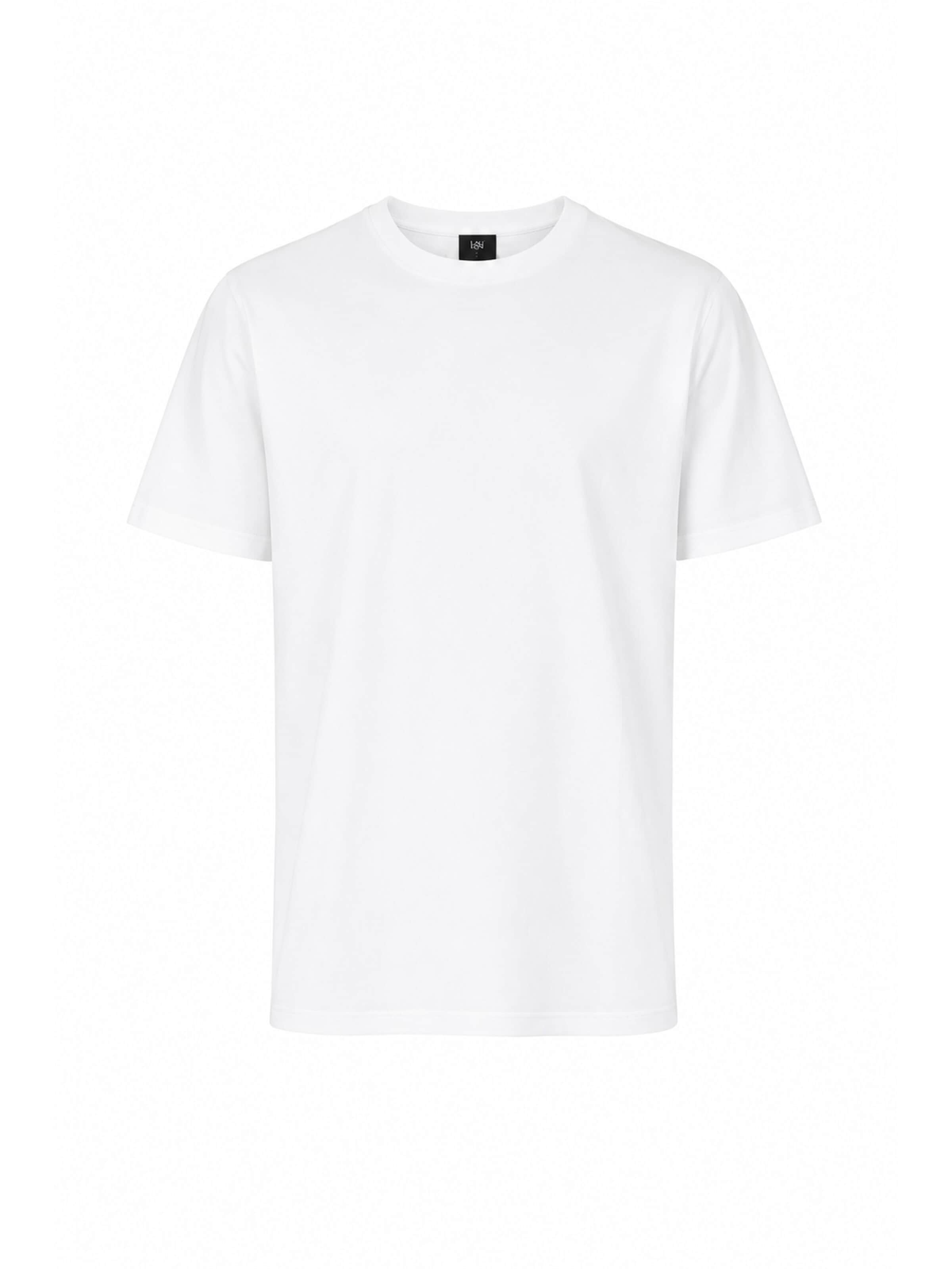 LAGØN - Camiseta en blanco: frente
