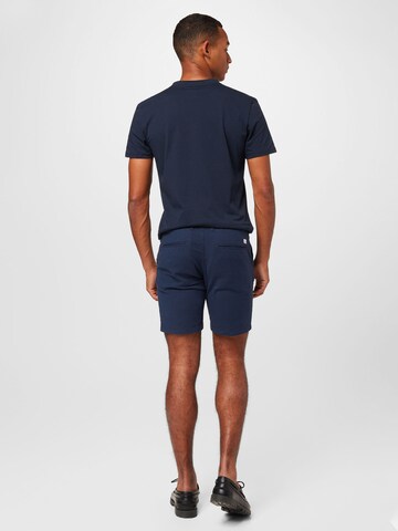 JACK & JONES - Regular Calças chino 'DAVE' em azul