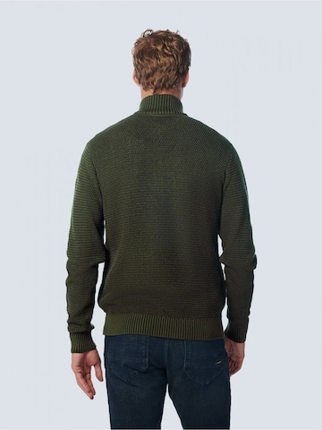 No Excess Knit cardigan in Green