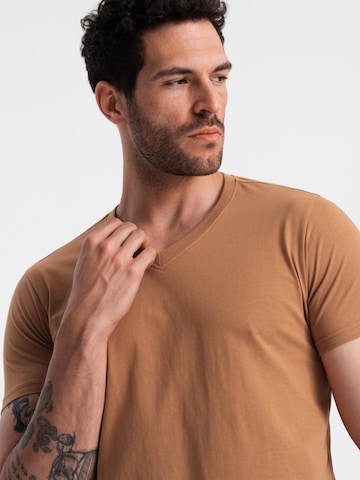 Ombre Shirt in Bruin