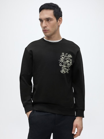 SCOTCH & SODA Sweatshirt i svart