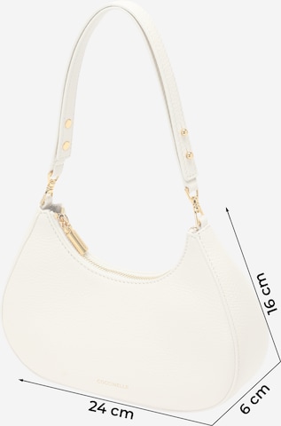 Coccinelle Shoulder Bag 'Carrie' in White
