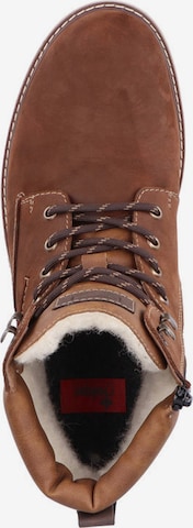 Rieker Lace-Up Boots in Brown