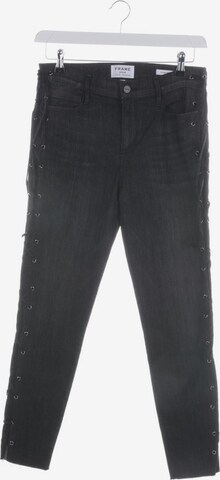 FRAME Jeans in 30 in Grey: front