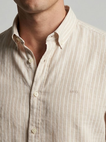 McGREGOR Regular fit Button Up Shirt in Beige