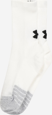 UNDER ARMOUR Športové ponožky - biela: predná strana