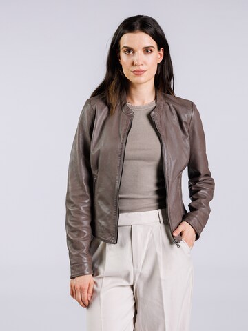 FREAKY NATION Between-season jacket 'Bea-FN' in Brown: front