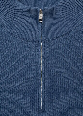 MANGO MAN Sweater 'Antiguap' in Blue