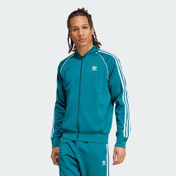 Veste de survêtement 'Adicolor Classics Sst' ADIDAS ORIGINALS en bleu : devant