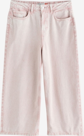 Wide Leg Jean Next en rose : devant