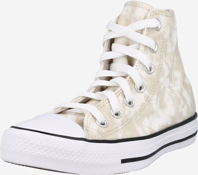 CONVERSE Baskets hautes en beige clair / blanc, Vue avec produit