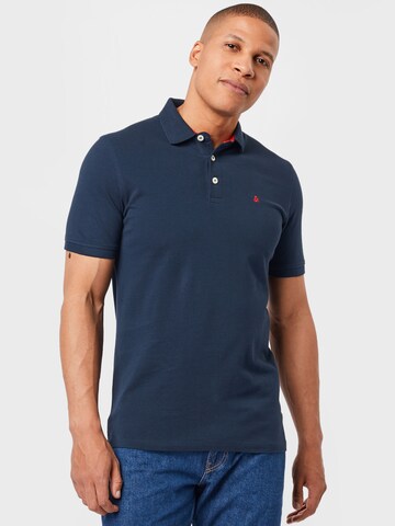 T-Shirt 'Paulos' JACK & JONES en bleu : devant