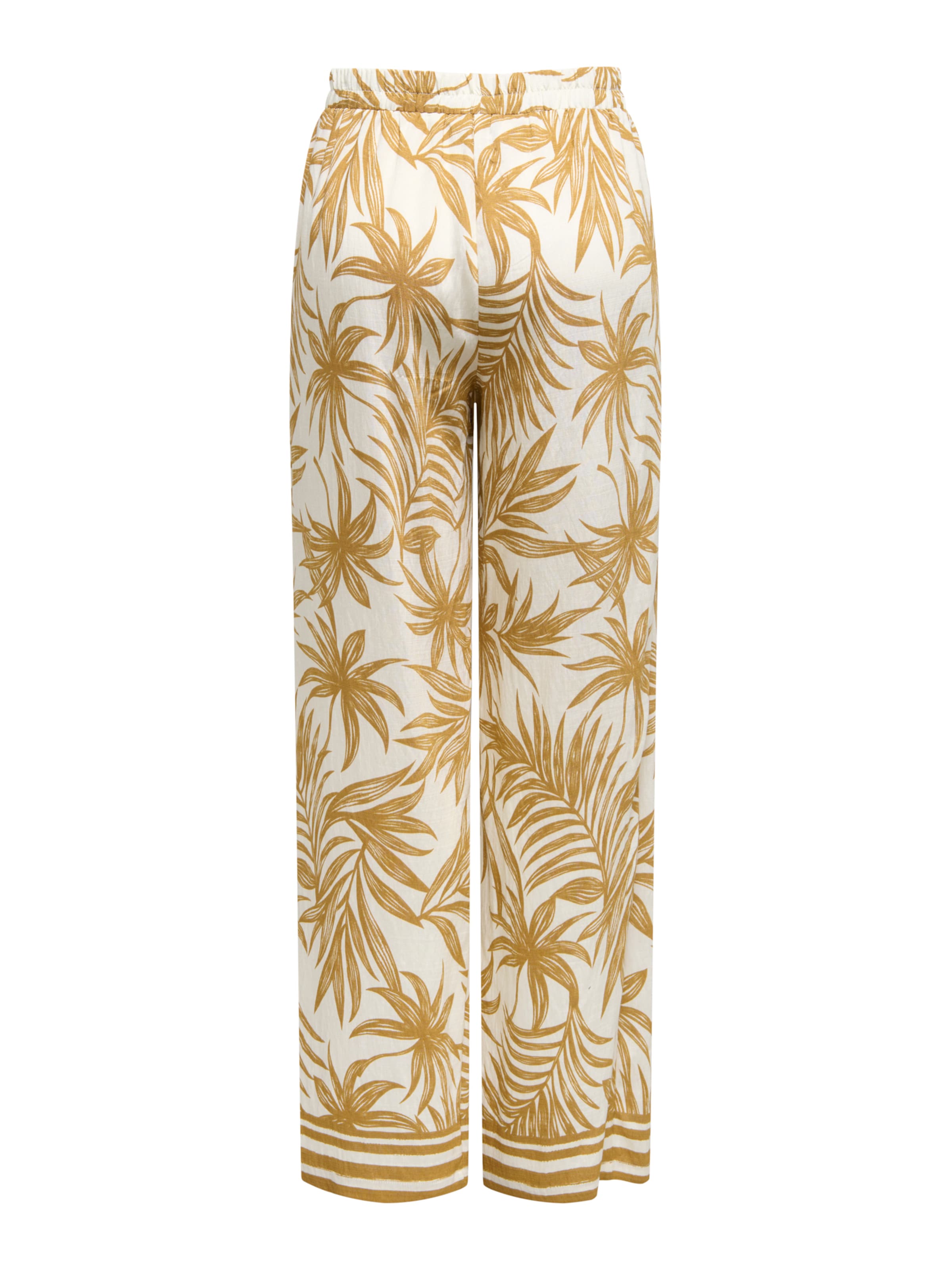 ONLY Wide leg Trousers 'ONLIZZY' in White