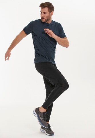 ENDURANCE Skinny Workout Pants 'Zane' in Black