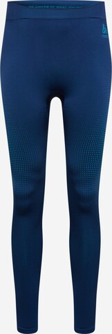 Pantaloncini intimi sportivi di ODLO in blu: frontale