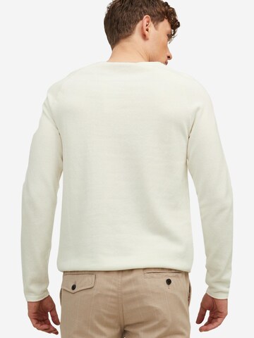 JACK & JONES Regular fit Sweater 'Hill' in White