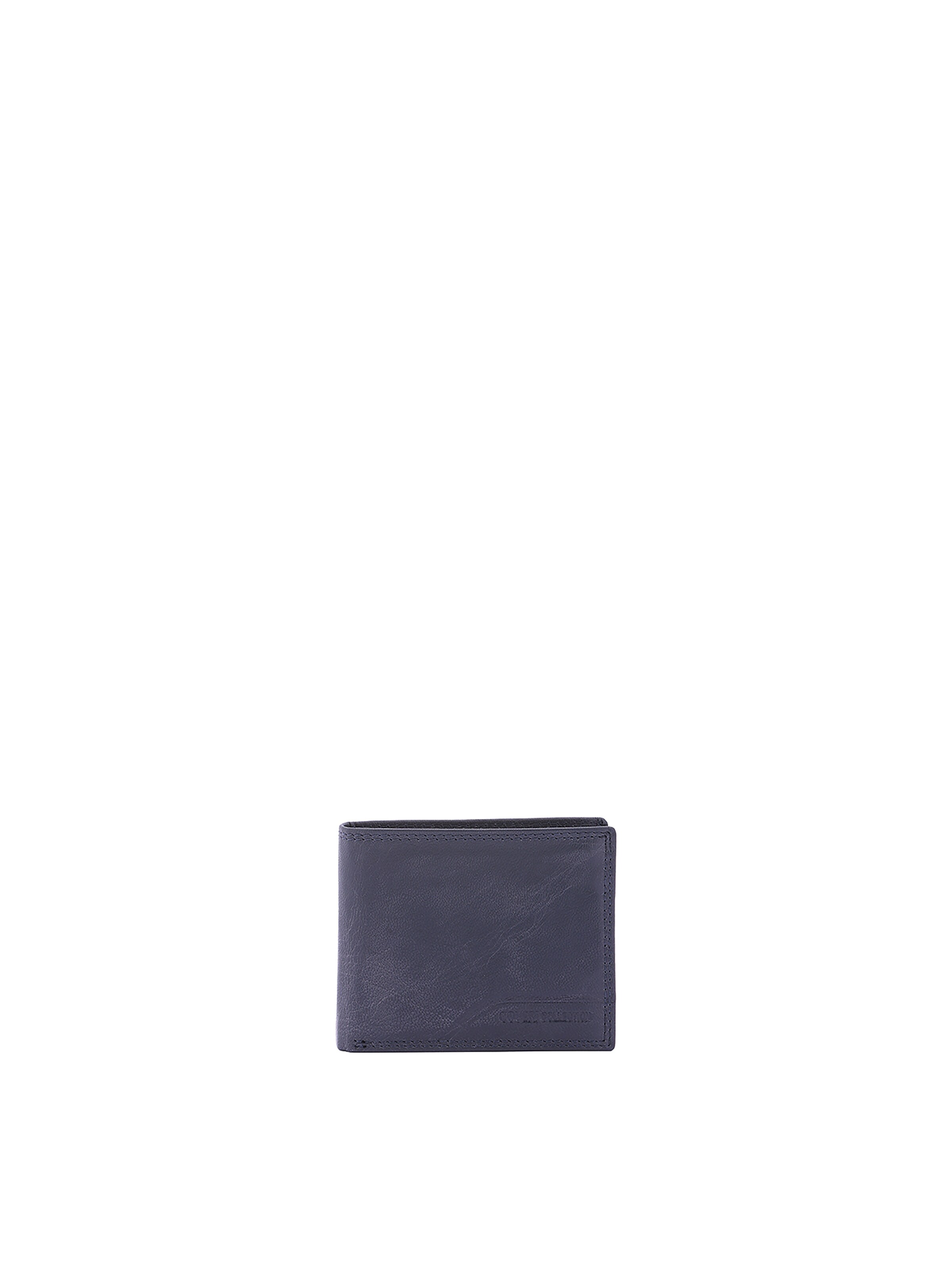 Portamonete di Coveri Collection in blu: frontale