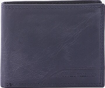 Portamonete di Coveri Collection in blu: frontale