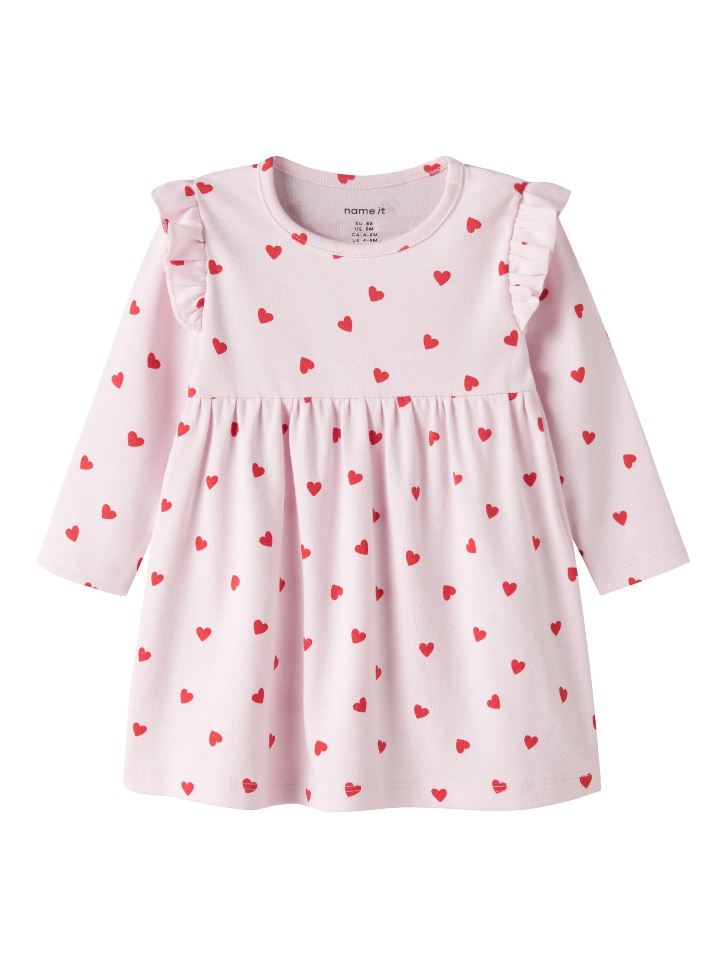 NAME IT - Vestido en rosa: frente