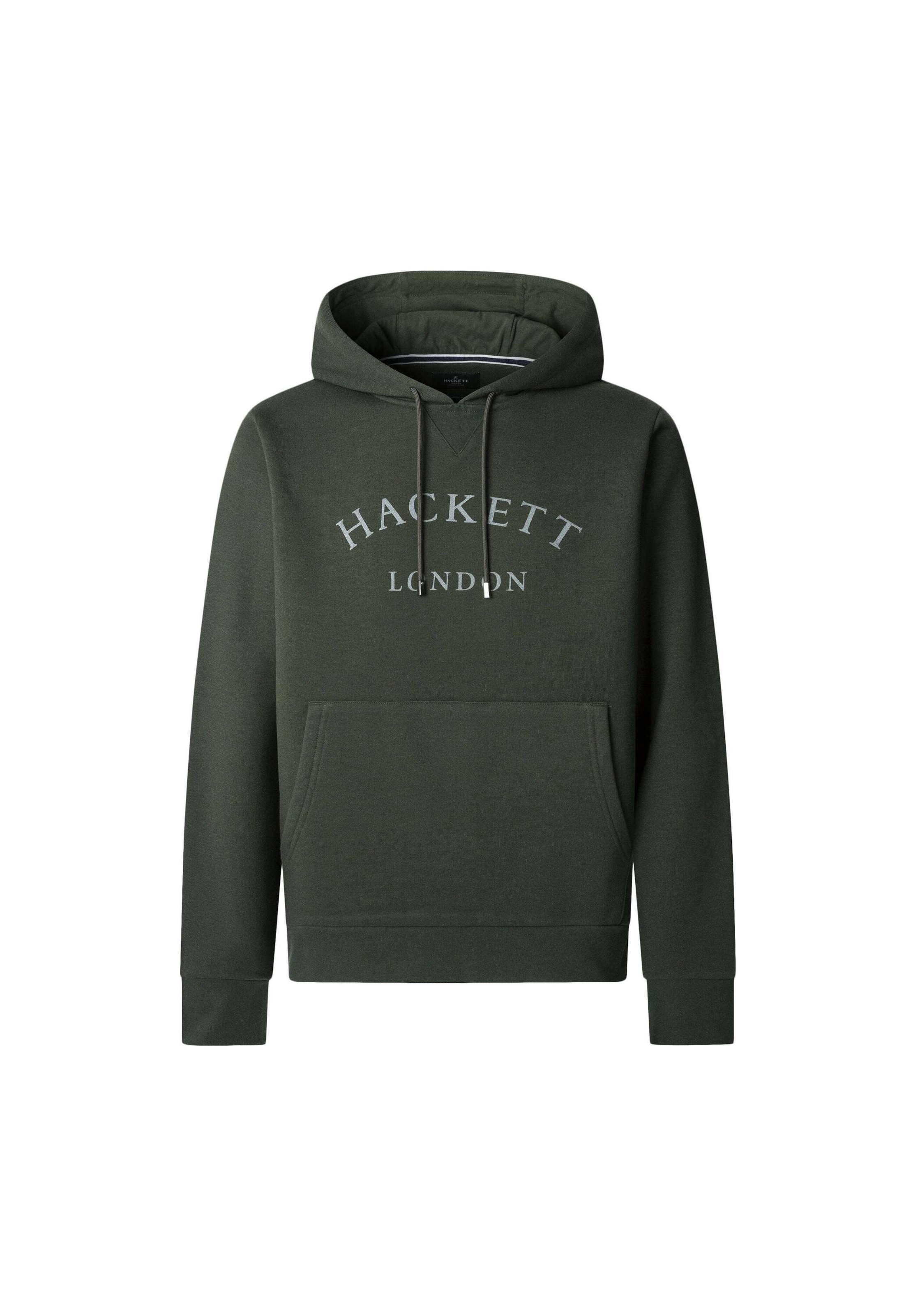 Hackett London Sweatshirt 'Heritage' in Groen: voorkant