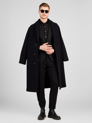 s.Oliver - Ajuste estrecho Chaqueta saco en negro