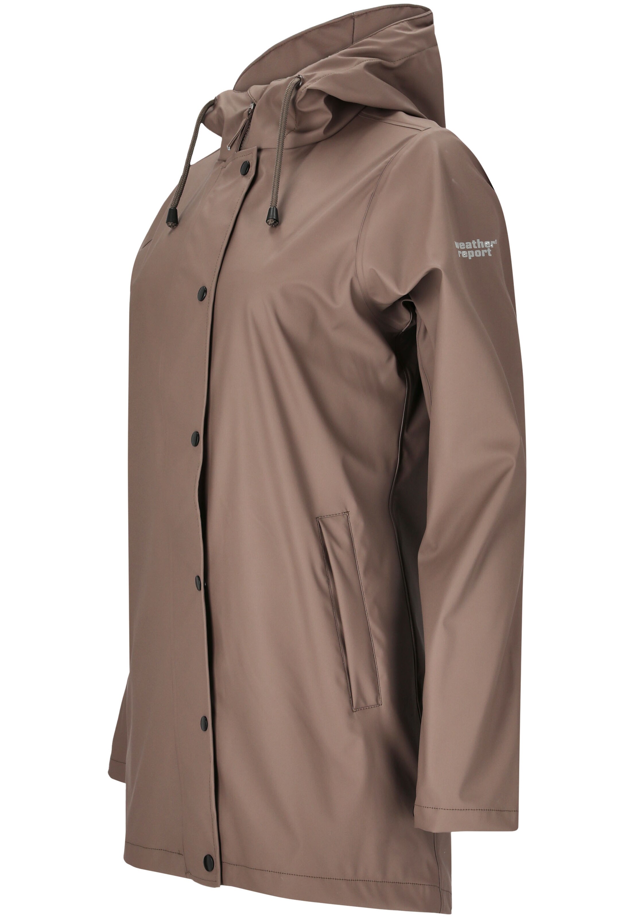 Weather Report Regenmantel 'PETRA' in Braun