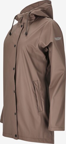 Weather Report Outdoor Jacket 'PETRA' in Brown