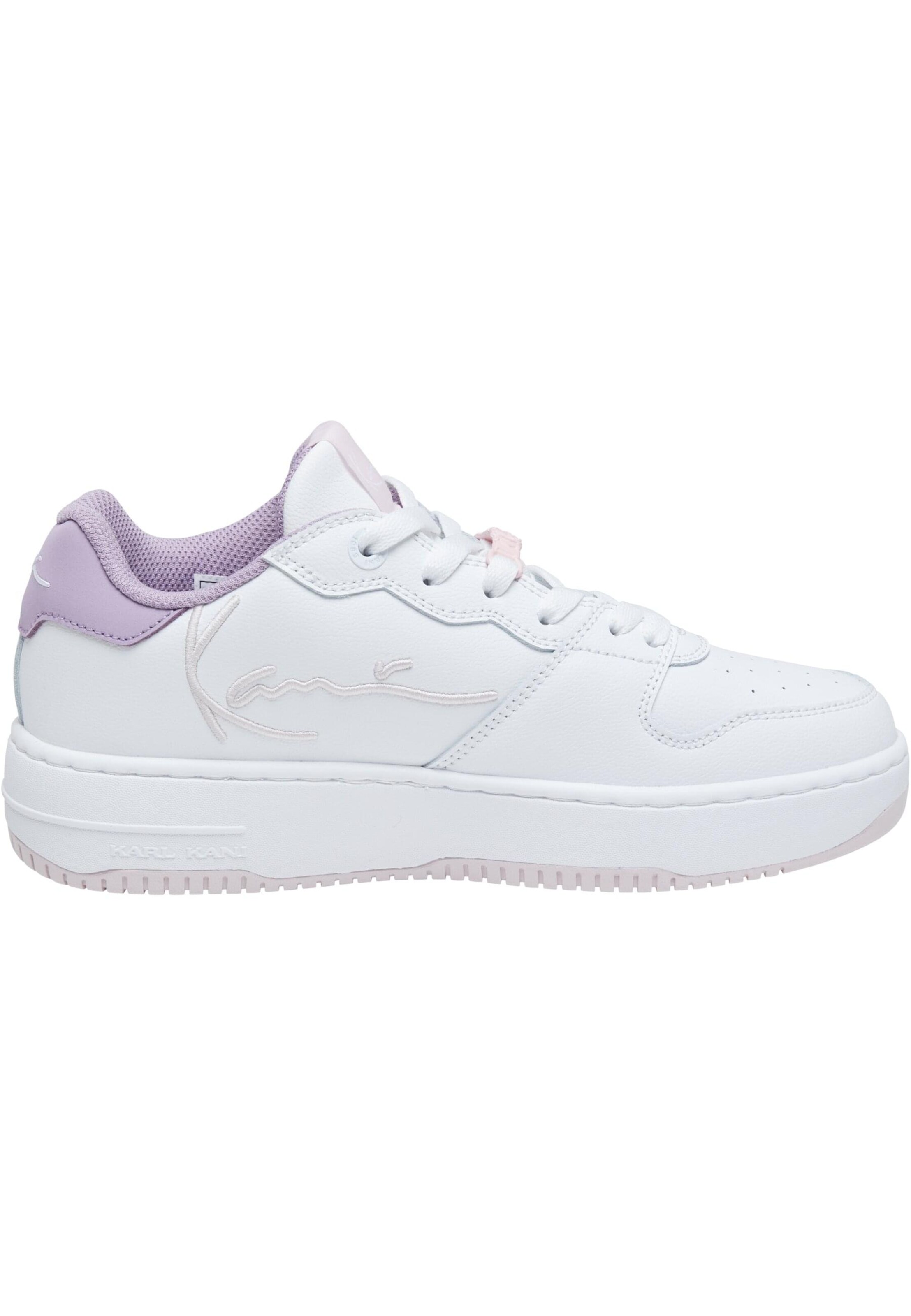 Karl Kani Platform trainers in White