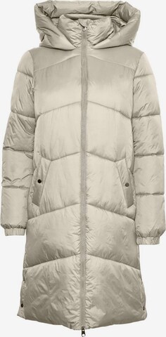 VERO MODA Wintermantel in Beige: voorkant