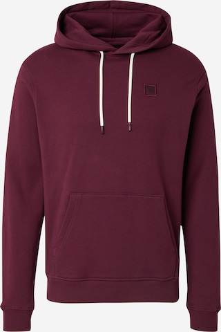 Felpa 'Essential' di SCOTCH & SODA in rosso: frontale