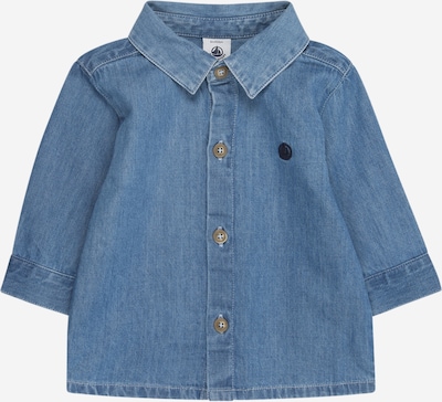 PETIT BATEAU Blusa em azul ganga, Vista do artigo