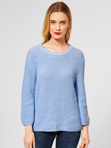 Pull-over STREET ONE en bleu : devant