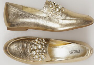 MICHAEL Michael Kors Flats & Loafers in 40 in Gold: front