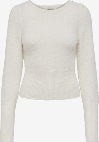 Pullover 'Ella' di ONLY in bianco: frontale