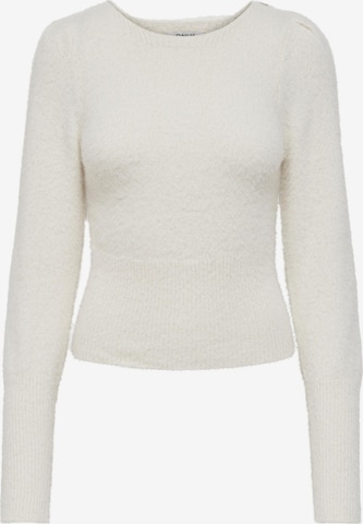 ONLY Pullover 'Ella' in Weiß: predná strana