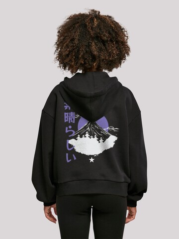Sweat-shirt 'Mount Fuji' F4NT4STIC en noir