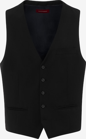 Gilet de costume Thomas Goodwin en noir : devant