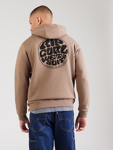 RIP CURL - Sudadera en marrón: frente