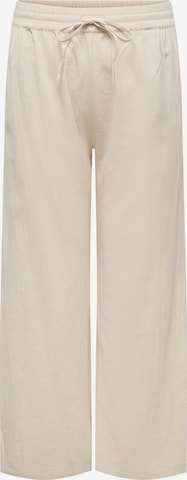 ONLY Carmakoma Loosefit Bukser 'CARTizana' i beige: forside