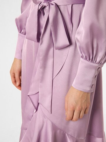 Marie Lund Shirt Dress in Purple