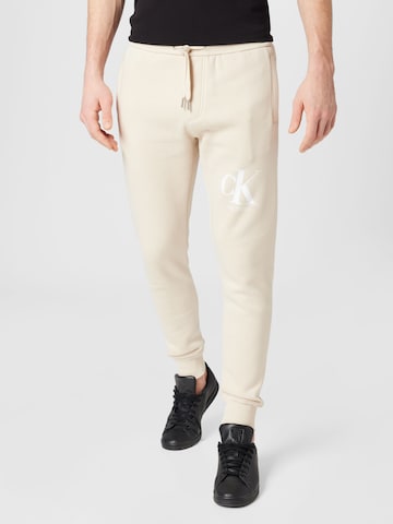 Calvin Klein Jeans Tapered Trousers in : front