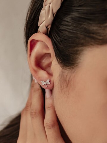 Hey Happiness - Pendientes 'Dragon Whisper' en plata