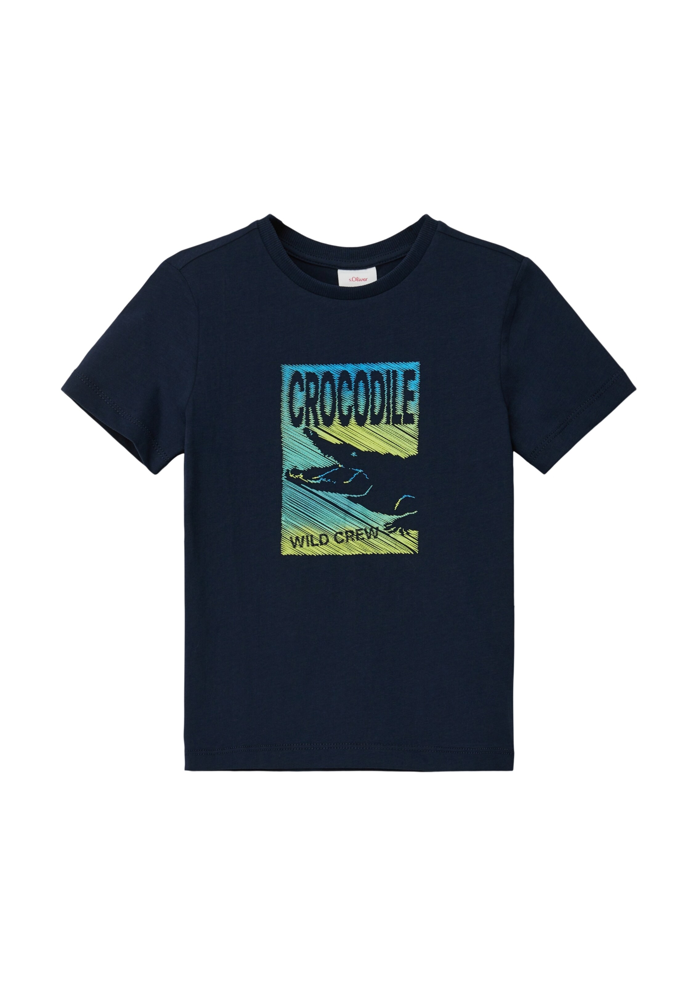 s.Oliver Shirt in Blauw: voorkant