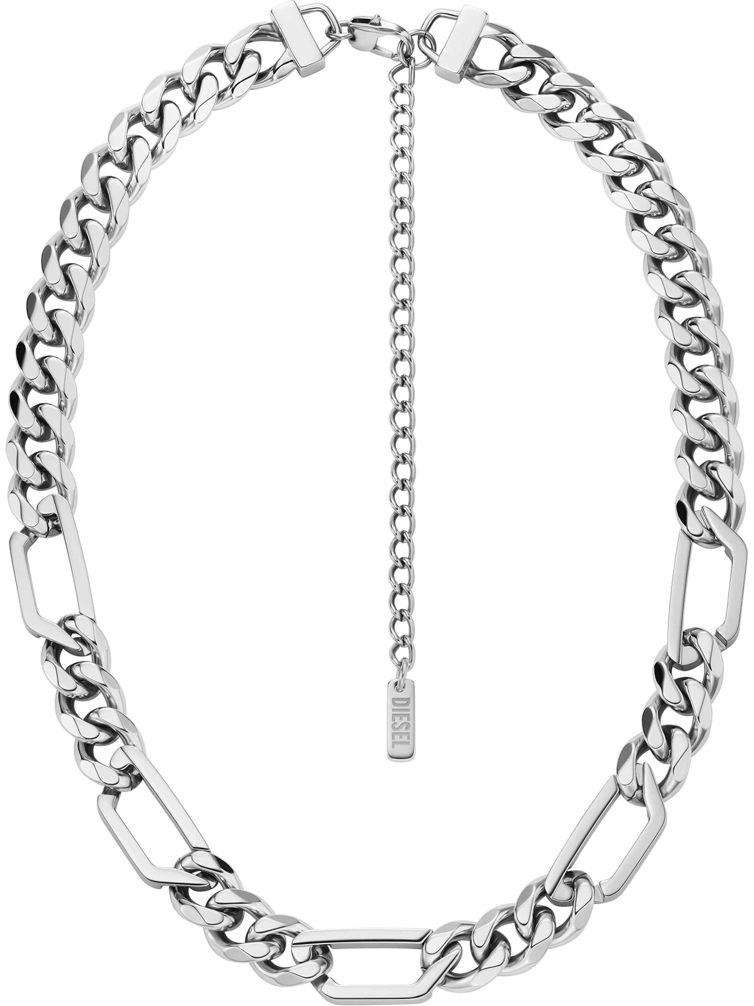 DIESEL Kette in Silber: Vorderseite