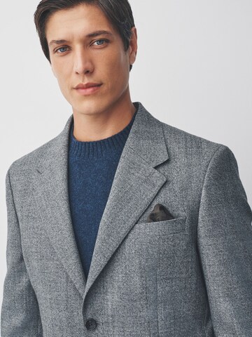 Next Slim Fit Sakko in Grau