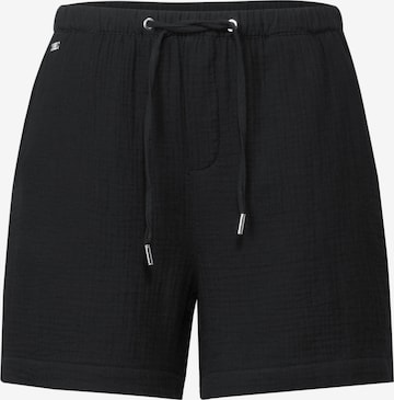 Street One Studio Pants in Black: front