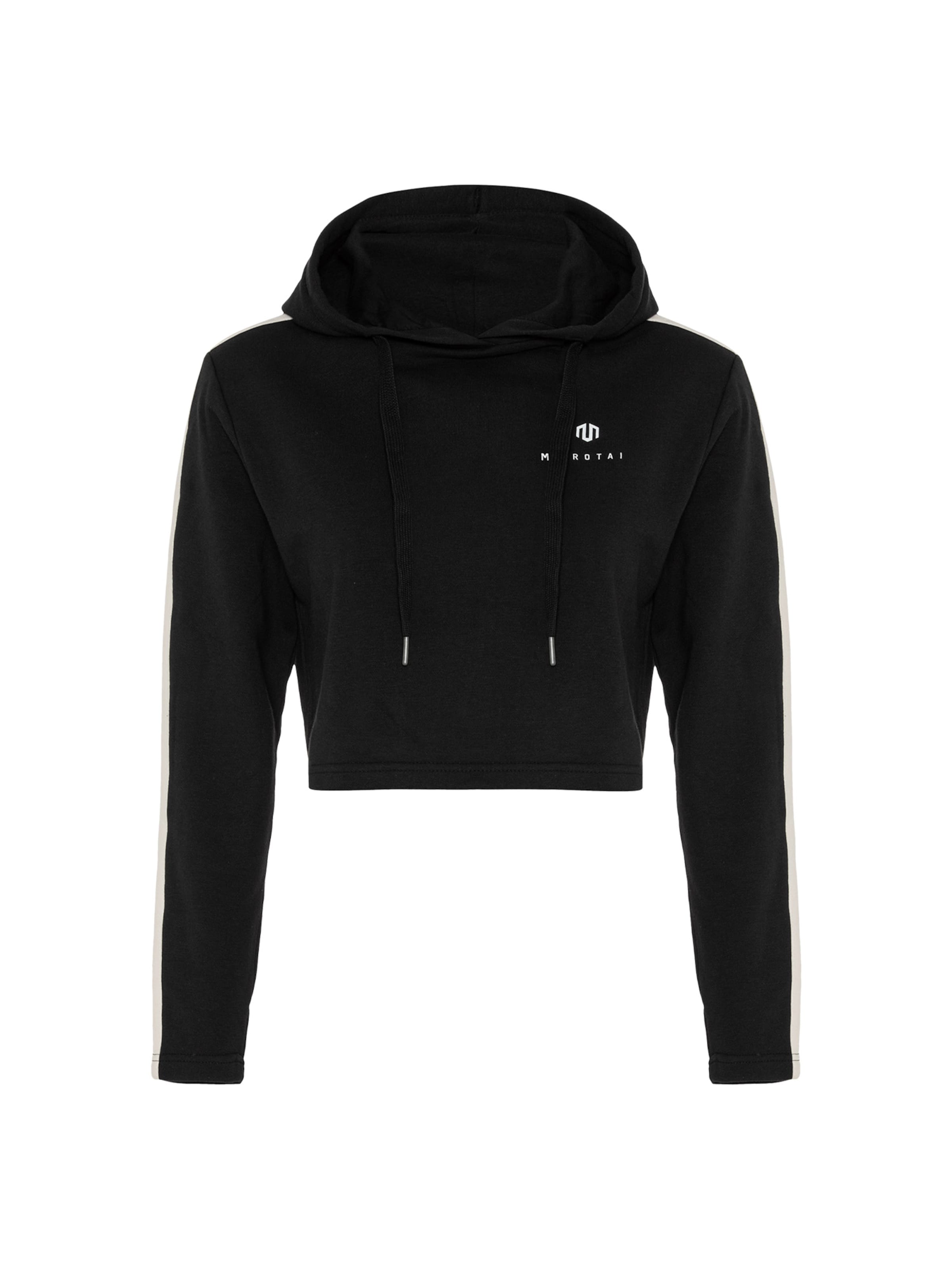 MOROTAI Sport sweatshirt i svart: framsida