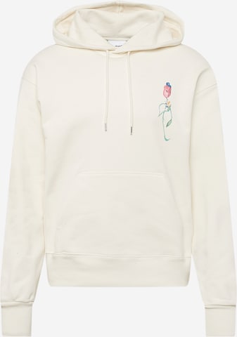 Soulland Sweatshirt in White: front